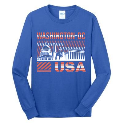 Washington DC Tall Long Sleeve T-Shirt