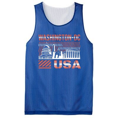 Washington DC Mesh Reversible Basketball Jersey Tank