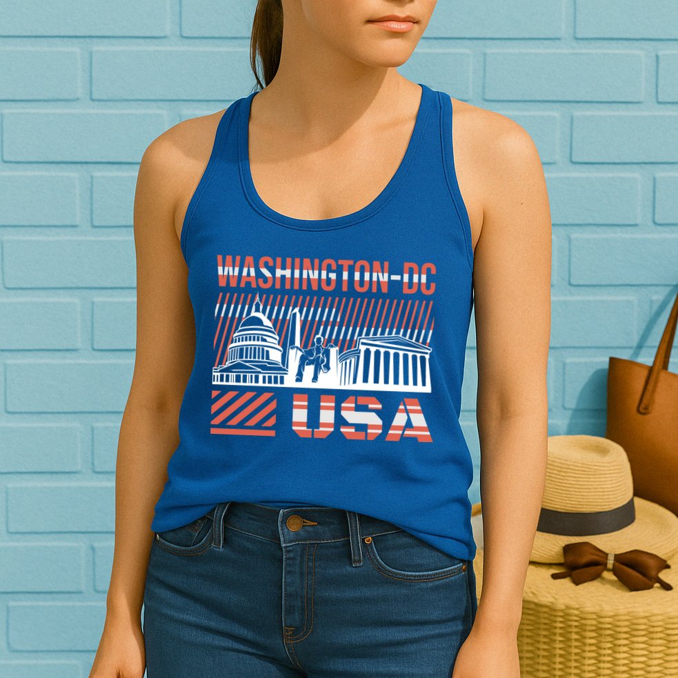 Washington DC Womens Tank Top
