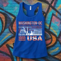 Washington DC Womens Tank Top