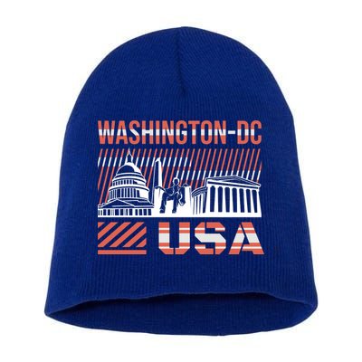 Washington DC Short Acrylic Beanie