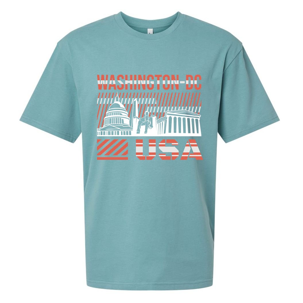 Washington DC Sueded Cloud Jersey T-Shirt