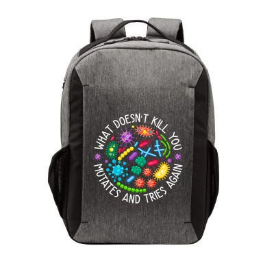 What DoesnT You Mutates And Tries Again Funny Biology Vector Backpack