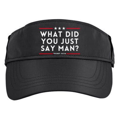 What Did You Just Say Man 2024 Election Presidential Debate Adult Drive Performance Visor