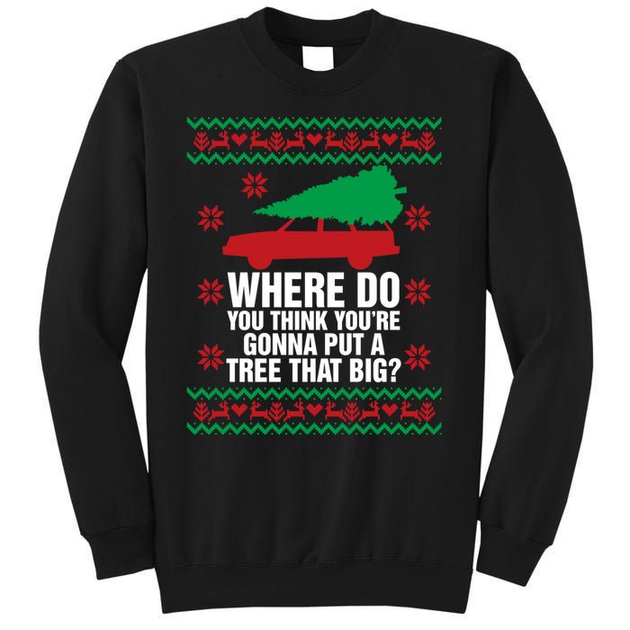 Where Do You Think YouRe Christmas Couple Matching Family Sweatshirt