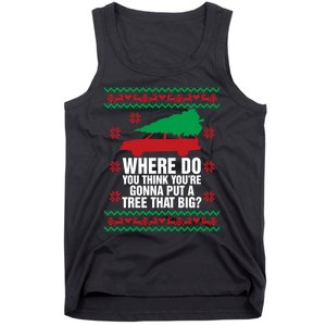 Where Do You Think YouRe Christmas Couple Matching Family Tank Top