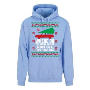 Where Do You Think YouRe Christmas Couple Matching Family Unisex Surf Hoodie