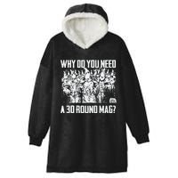 Why Do You Need A 30 Round Mag Hooded Wearable Blanket