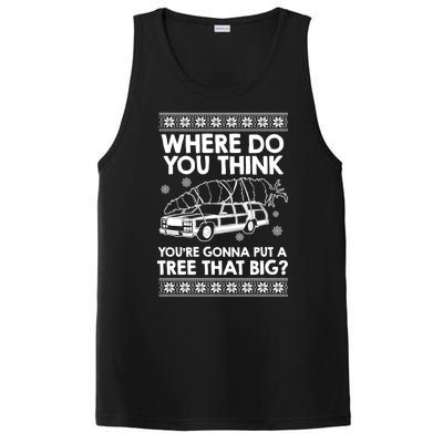 Where Do You Think Youre Gonna Put A Tree That Big PosiCharge Competitor Tank