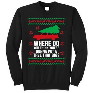 Where Do You Think YouRe Christmas Couple Matching Family Sweatshirt