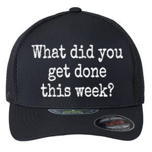 What Did You Get Done This Week Doge Dept Of Gov Efficiency Flexfit Unipanel Trucker Cap