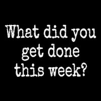 What Did You Get Done This Week Doge Dept Of Gov Efficiency Flat Bill Trucker Hat