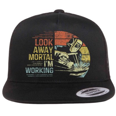 What Doesn't You Mutates And Tries Again Funny Biology Flat Bill Trucker Hat