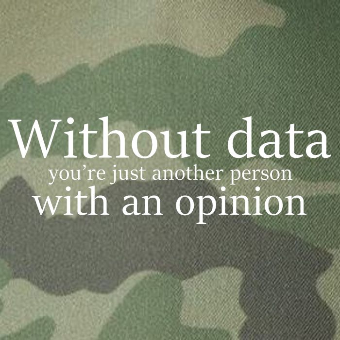 Without Data You're Just Another Person With An Opinion Legacy Tie Dye Trucker Hat