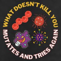 What DoesnT You Mutates And Tries Again Microbiology Cool Comfort Performance Bucket Hat