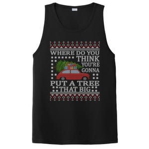 Where Do You Think YouRe Gonna Put Tree That Big Christmas PosiCharge Competitor Tank