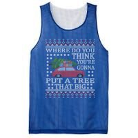 Where Do You Think YouRe Gonna Put Tree That Big Christmas Mesh Reversible Basketball Jersey Tank