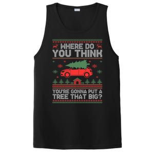 Where Do You Think YouRe Gonna Put Tree That Big Christmas PosiCharge Competitor Tank