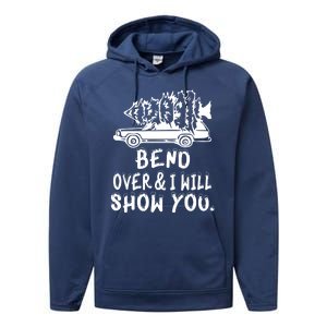 Where Do You Think Youre Gonna Put A Tree That Big Performance Fleece Hoodie