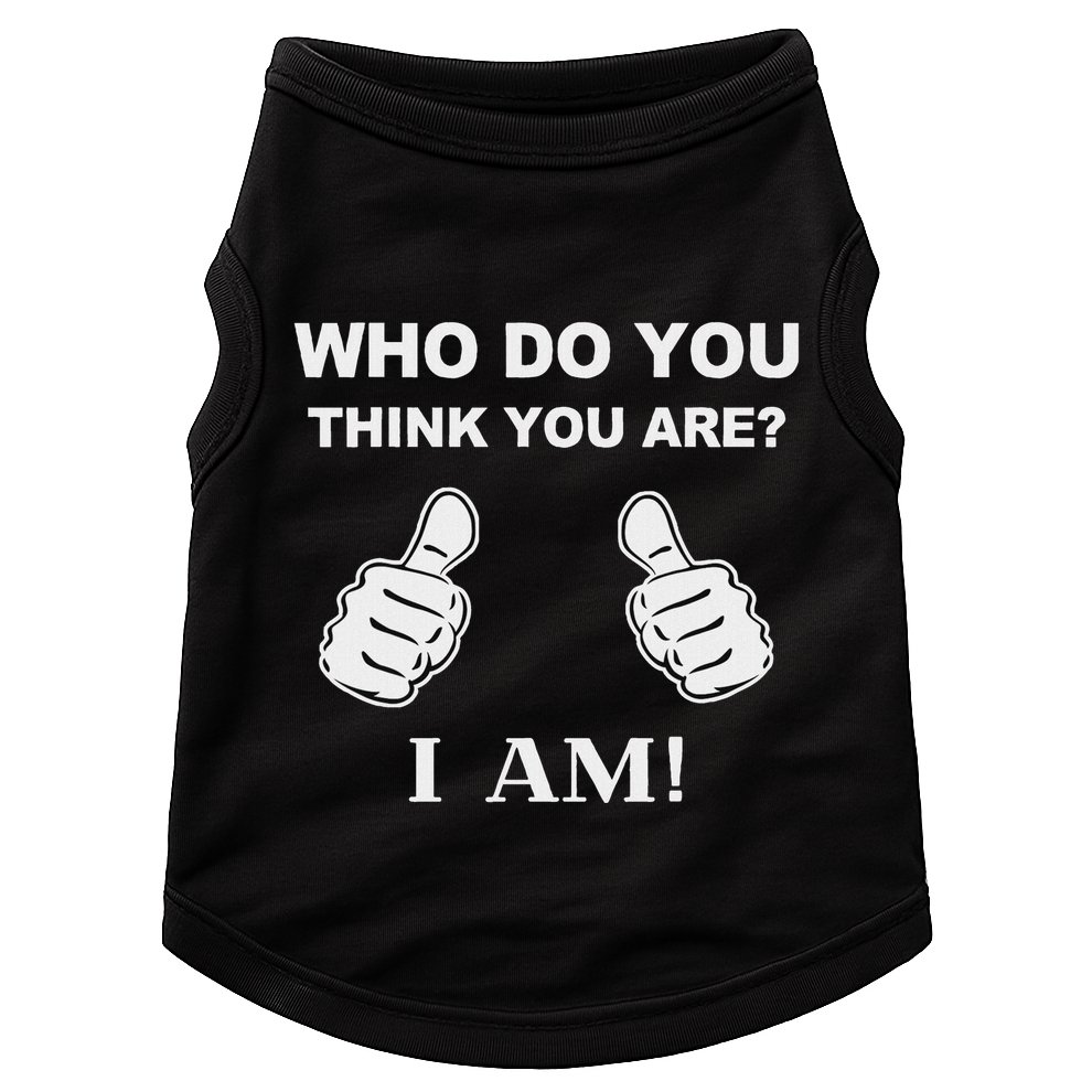 Who Do You Think You Are I Am Viral Funny Bowling Meme Doggie Tank