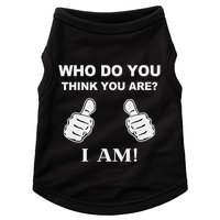 Who Do You Think You Are I Am Viral Funny Bowling Meme Doggie Tank