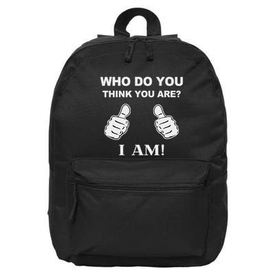 Who Do You Think You Are I Am Viral Funny Bowling Meme 16 in Basic Backpack