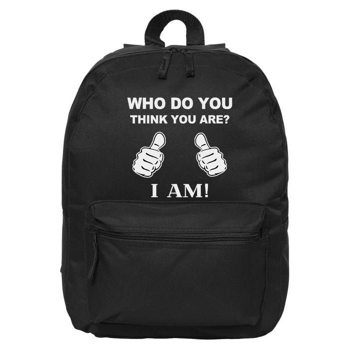 Who Do You Think You Are I Am Viral Funny Bowling Meme 16 in Basic Backpack