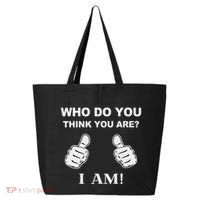 Who Do You Think You Are I Am Viral Funny Bowling Meme 25L Jumbo Tote