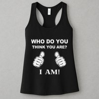 Who Do You Think You Are I Am Viral Funny Bowling Meme Womens Tank Top