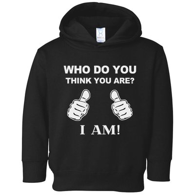 Who Do You Think You Are I Am Viral Funny Bowling Meme Toddler Hoodie