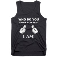 Who Do You Think You Are I Am Viral Funny Bowling Meme Tank Top
