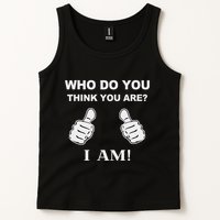 Who Do You Think You Are I Am Viral Funny Bowling Meme Tank Top