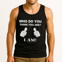 Who Do You Think You Are I Am Viral Funny Bowling Meme Tank Top