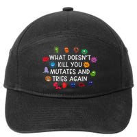 What Doesn't You Mutates And Tries Again 7-Panel Snapback Hat