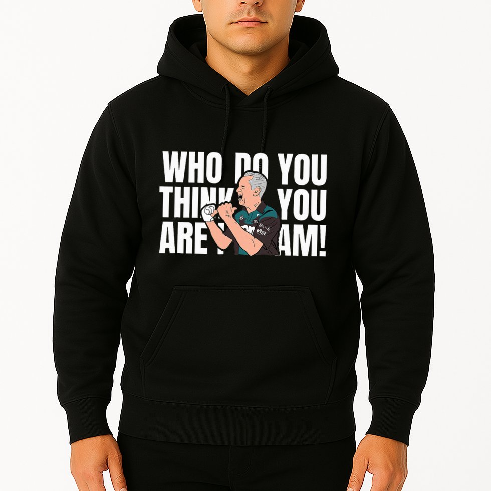 Who Do You Think You Are I Am Hoodie