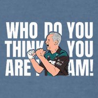 Who Do You Think You Are I Am Garment-Dyed Sweatshirt