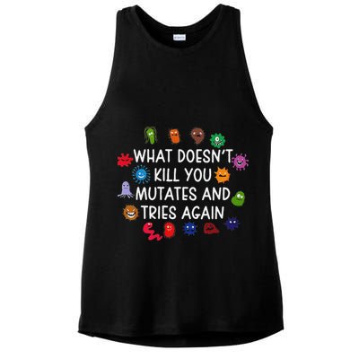 What DoesnT You Mutates And Tries Again Ladies PosiCharge Tri-Blend Wicking Tank