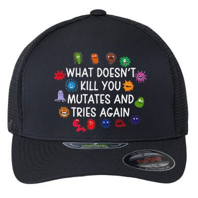 What DoesnT You Mutates And Tries Again Flexfit Unipanel Trucker Cap