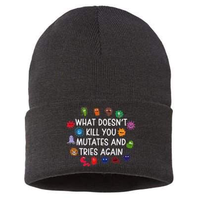 What DoesnT You Mutates And Tries Again Sustainable Knit Beanie