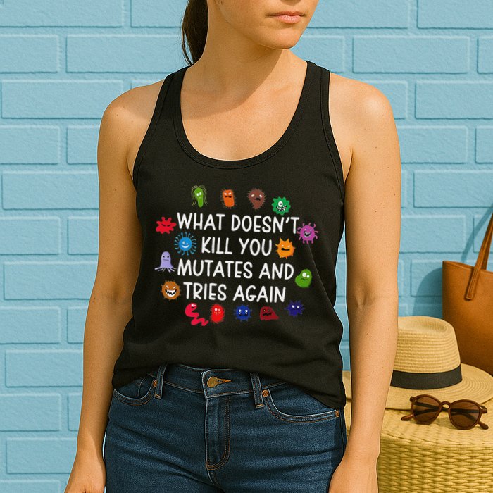 What DoesnT You Mutates And Tries Again Womens Tank Top