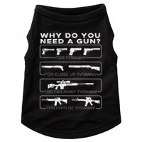 Why Do You Need A Gun For Tyranny Doggie Tank