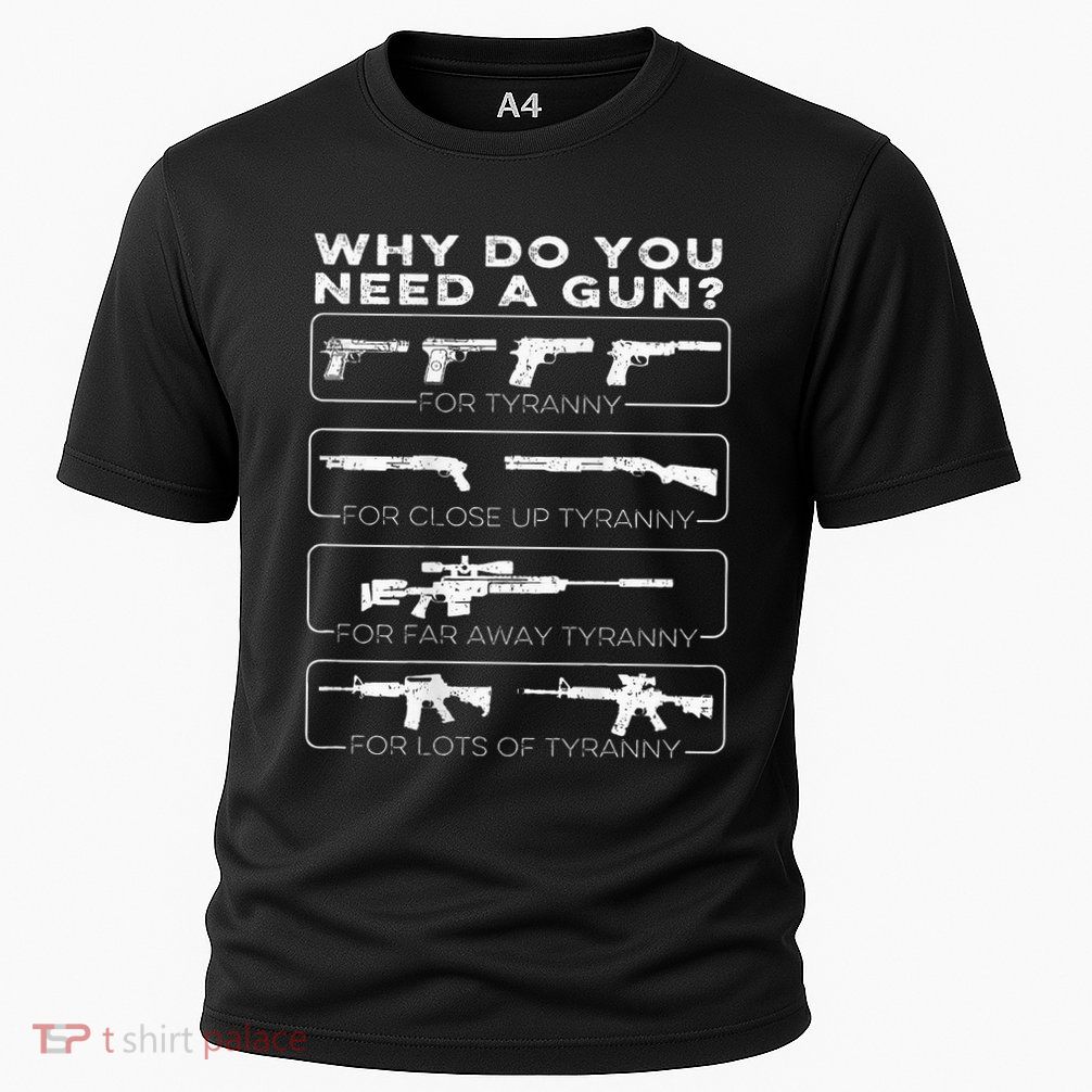 Why Do You Need A Gun For Tyranny Performance Shirt