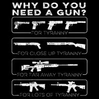 Why Do You Need A Gun For Tyranny Drawstring Bag