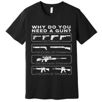 Why Do You Need A Gun For Tyranny Premium T-Shirt