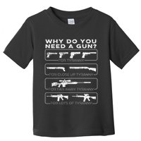 Why Do You Need A Gun For Tyranny Toddler T-Shirt