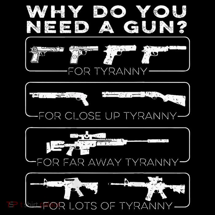 Why Do You Need A Gun For Tyranny Short Acrylic Beanie