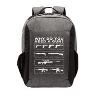 Why Do You Need A Gun For Tyranny Vector Backpack