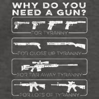 Why Do You Need A Gun For Tyranny Vector Backpack