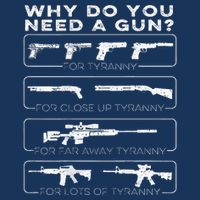 Why Do You Need A Gun For Tyranny Infant Baby Jersey Bodysuit