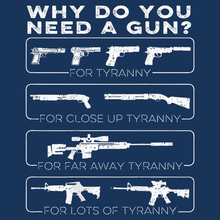 Why Do You Need A Gun For Tyranny Infant Baby Jersey Bodysuit
